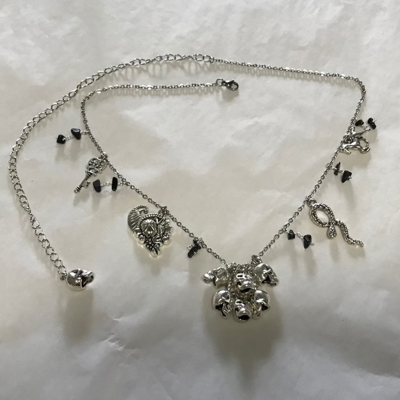 "Hades: God of the Underworld" Pluto Greek Roman Mythology Handmade Necklace - Picture 10 of 14